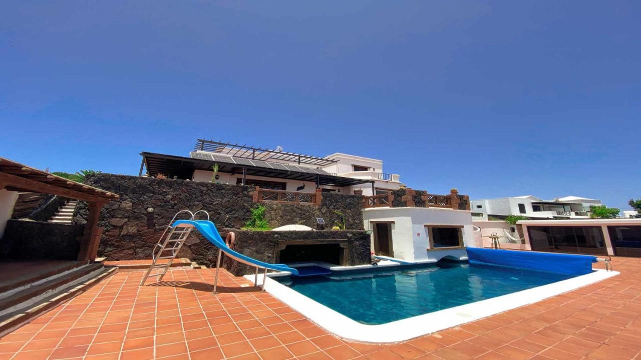 Vila Preciosa Casa Cristian Y Maria Con Piscina Privada Tías Exteriér fotografie