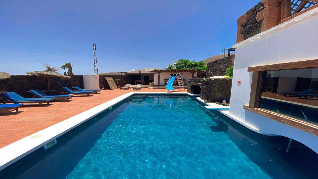 Vila Preciosa Casa Cristian Y Maria Con Piscina Privada Tías Exteriér fotografie